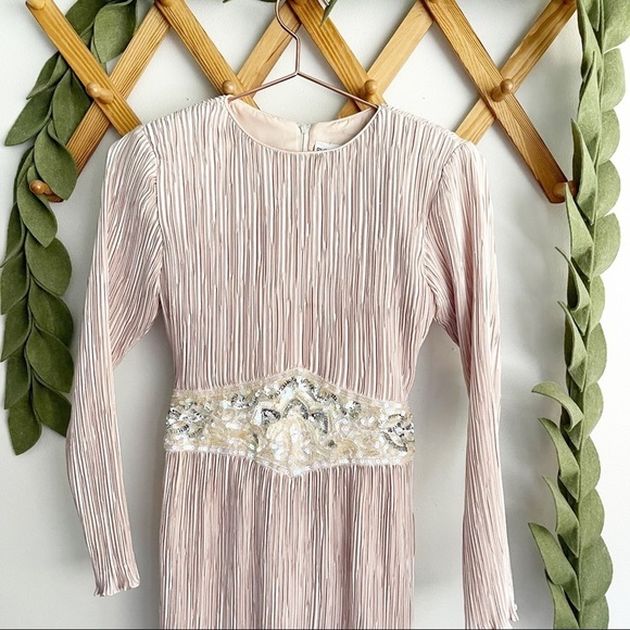 Ricki Lang for Nuit Vintage Blush Dress - Picture 2 of 6